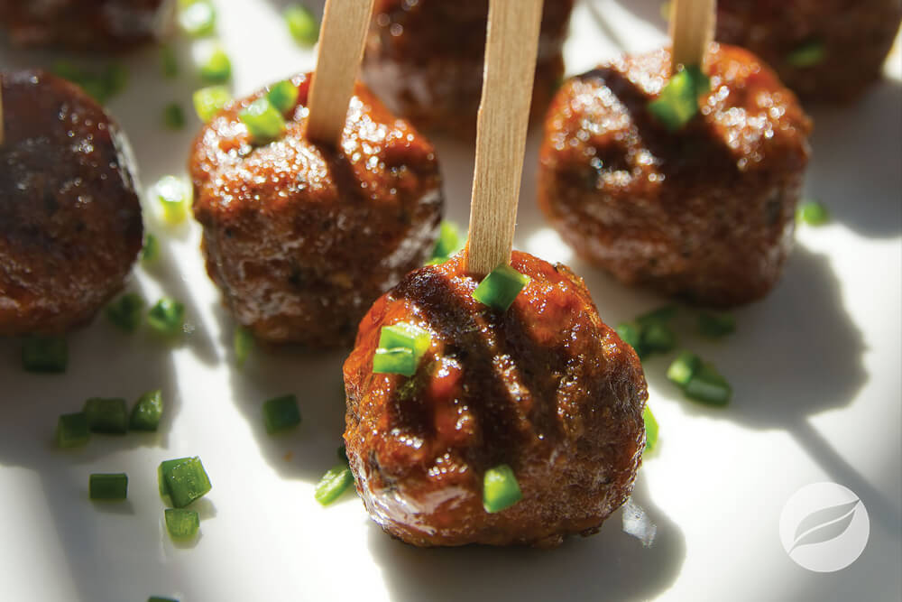 Spicy Cocktail Meatballs